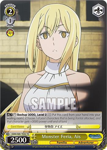 Monster Feria, Ais, Is it Wrong to Try to Pick Up Girls in a Dungeon? DDM/S88-TE06 TD
