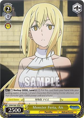 Monster Feria, Ais, Is it Wrong to Try to Pick Up Girls in a Dungeon? DDM/S88-TE06 TD