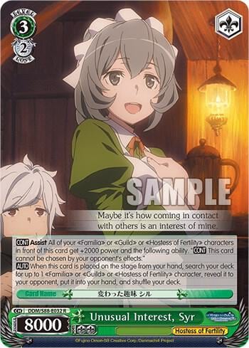 Unusual Interest, Syr, Is it Wrong to Try to Pick Up Girls in a Dungeon? DDM/S88-E032 R