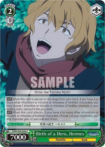 Birth of a Hero, Hermes, Is it Wrong to Try to Pick Up Girls in a Dungeon? DDM/S88-E044 C