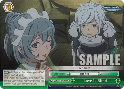 Love Is Blind (RRR), Is it Wrong to Try to Pick Up Girls in a Dungeon? DDM/S88-E047R RRR