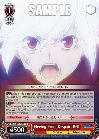 Fleeing From Despair, Bell, Is it Wrong to Try to Pick Up Girls in a Dungeon? DDM/S88-E103 PR