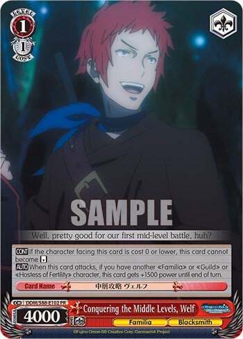 Conquering the Middle Levels, Welf, Is it Wrong to Try to Pick Up Girls in a Dungeon? DDM/S88-E102 PR