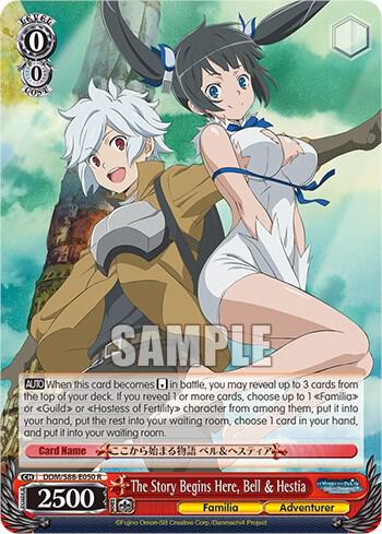 The Story Begins Here, Bell & Hestia, Is it Wrong to Try to Pick Up Girls in a Dungeon? DDM/S88-E050 R