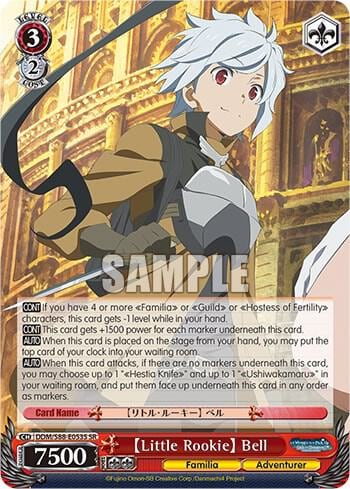 Little Rookie Bell (SR), Is it Wrong to Try to Pick Up Girls in a Dungeon? DDM/S88-E053S SR