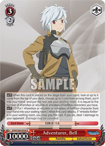 Adventurer, Bell, Is it Wrong to Try to Pick Up Girls in a Dungeon? DDM/S88-E054 R
