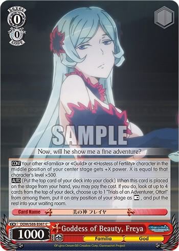 Goddess of Beauty, Freya, Is it Wrong to Try to Pick Up Girls in a Dungeon? DDM/S88-E061 C