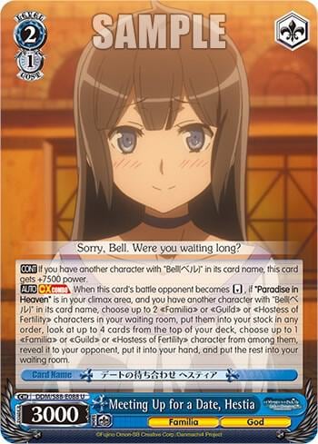 Meeting Up for a Date, Hestia, Is it Wrong to Try to Pick Up Girls in a Dungeon? DDM/S88-E088 U