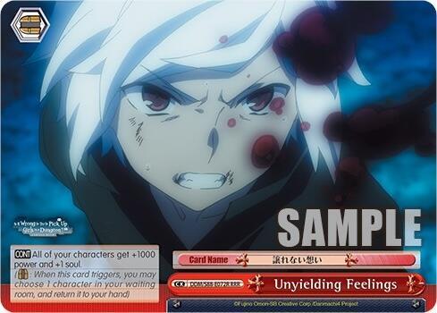 Unyielding Feelings (RRR), Is it Wrong to Try to Pick Up Girls in a Dungeon? DDM/S88-E072R RRR