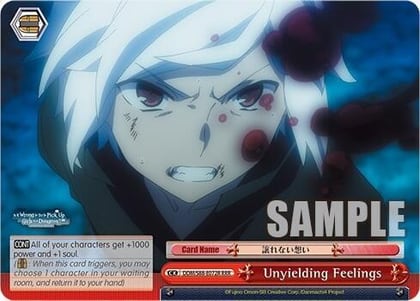 Unyielding Feelings (RRR), Is it Wrong to Try to Pick Up Girls in a Dungeon? DDM/S88-E072R RRR