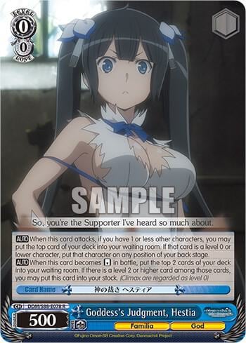 Goddess's Judgment, Hestia, Is it Wrong to Try to Pick Up Girls in a Dungeon? DDM/S88-E078 R
