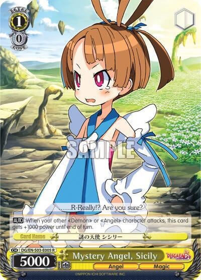 Mystery Angel, Sicily, Disgaea DG/EN-S03-E005 R