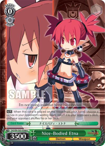 Nice-Bodied Etna, Disgaea DG/EN-S03-E066 C