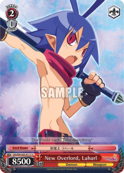 New Overlord, Laharl, Disgaea DG/EN-S03-E117 C