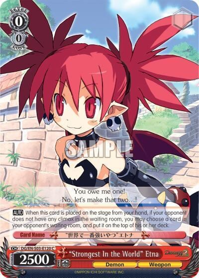 "Strongest In the World" Etna, Disgaea DG/EN-S03-E120 C