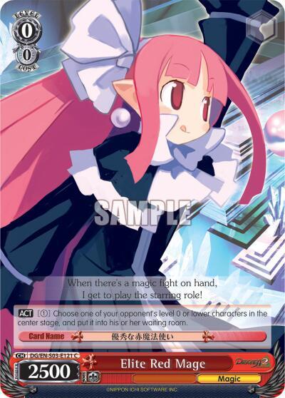 Elite Red Mage, Disgaea DG/EN-S03-E121 C