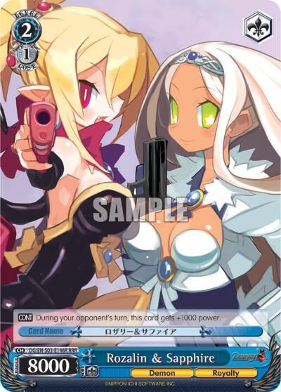 Rozalin & Sapphire (RRR), Disgaea DG/EN-S03-E146R RRR