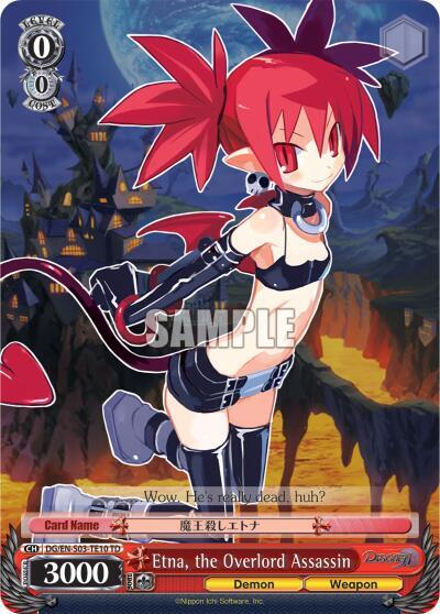 Etna, the Overlord Assassin, Disgaea DG/EN-S03-TE10 TD