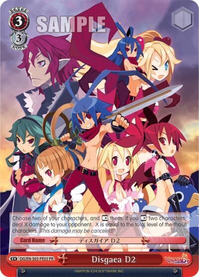 Disgaea D2, Disgaea DG/EN-S03-PE03