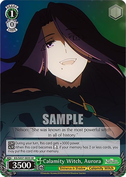 Calamity Witch, Aurora (SR), The Eminence in Shadow EIS/SX07-003S