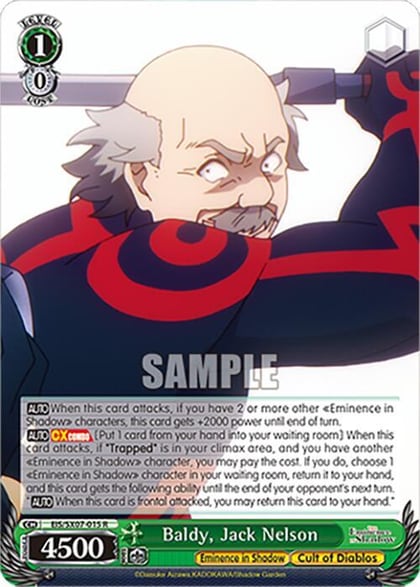Baldy, Jack Nelson, The Eminence in Shadow EIS/SX07-015
