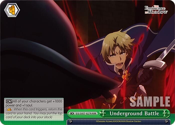 Underground Battle (RRR), The Eminence in Shadow EIS/SX07-027R