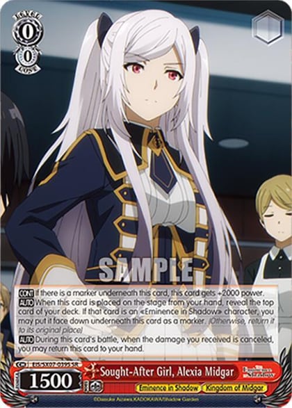 Sought-After Girl, Alexia Midgar (SR), The Eminence in Shadow EIS/SX07-039S