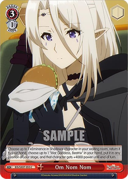 Om Nom Nom, The Eminence in Shadow EIS/SX07-055