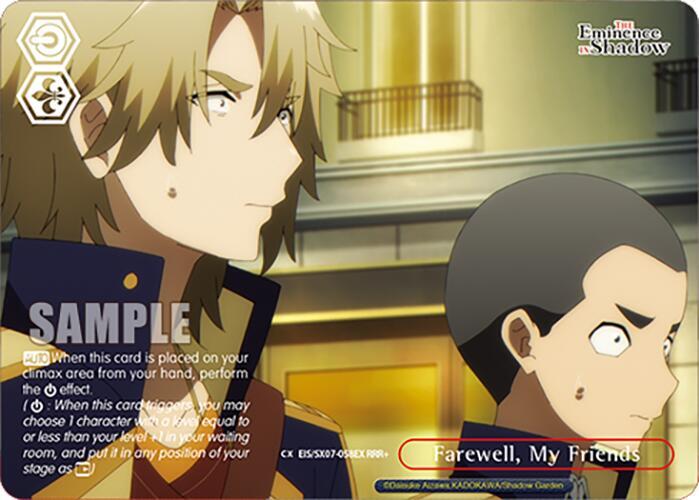 Farewell, My Friends (RRR+), The Eminence in Shadow EIS/SX07-058EX