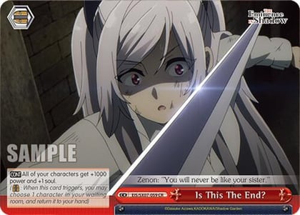 Is This The End?, The Eminence in Shadow EIS/SX07-059