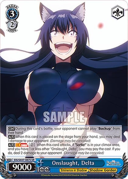 Onslaught, Delta (SR), The Eminence in Shadow EIS/SX07-087S