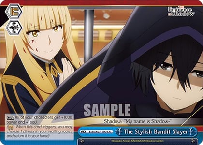 The Stylish Bandit Slayer, The Eminence in Shadow EIS/SX07-100