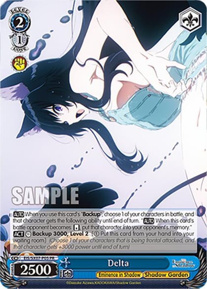 Delta (PR), The Eminence in Shadow EIS/SX07-P05