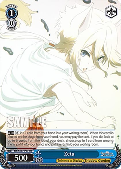 Zeta (PR), The Eminence in Shadow EIS/SX07-P07