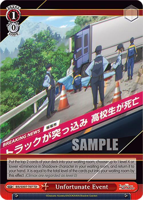 Unfortunate Event, The Eminence in Shadow EIS/SX07-T07