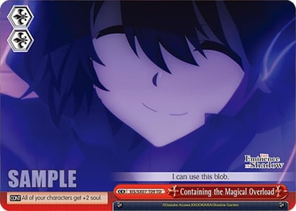 Containing the Magical Overload, The Eminence in Shadow EIS/SX07-T09