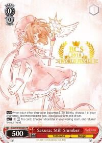 Sakura: Still Slumber (2018 World Finals), Bushiroad Event Cards BCS2018/WS02EN PR