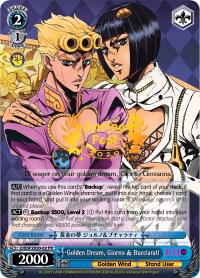 Golden Dream, Giorno & Bucciarati, Bushiroad Event Cards JJ/BSF2020-02 PR