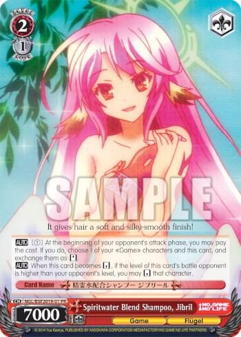 Spiritwater Blend Shampoo, Jibril (Spring Fest 2019), Bushiroad Event Cards NGL/BSF2019-01 PR