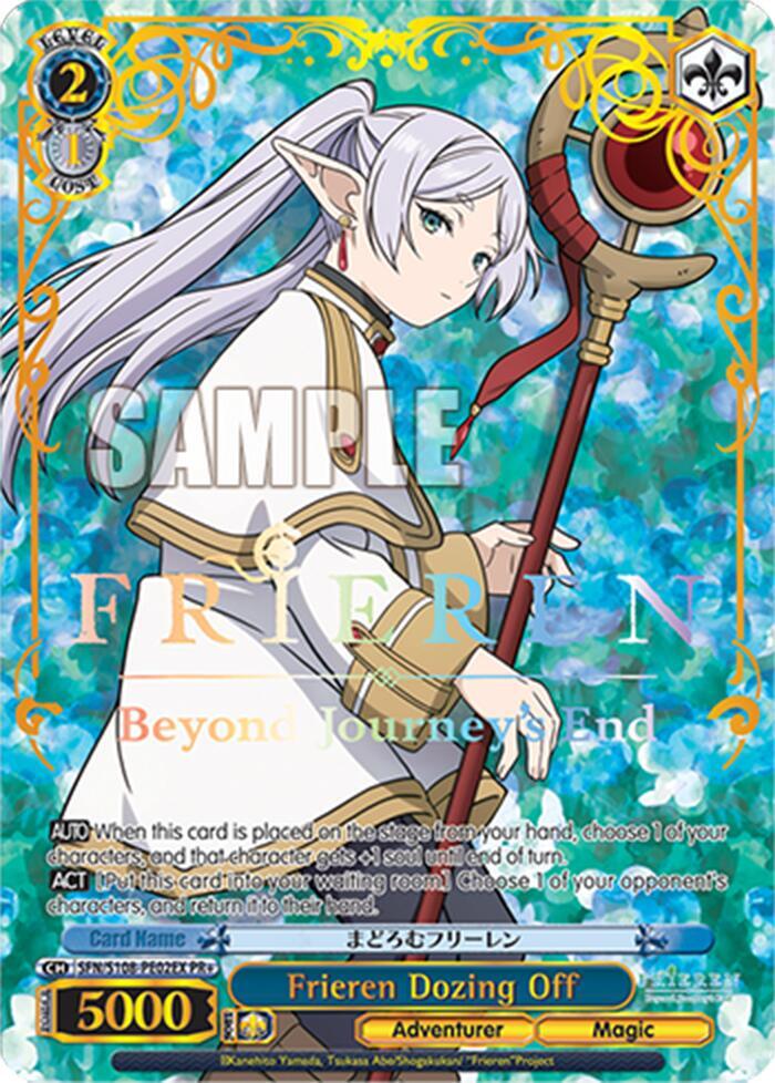 Frieren Dozing Off (SFN/S108-PE02EX), Bushiroad Event Cards SFN/S108-PE02EX PR