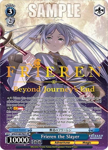 Frieren the Slayer, Bushiroad Event Cards SFN/S108-PE01 PR