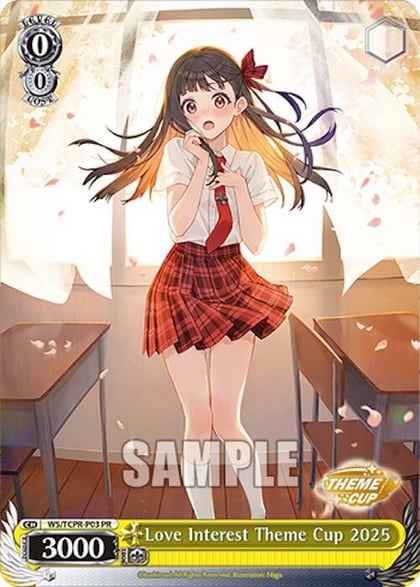 Love Interest Theme Cup 2025, Bushiroad Event Cards WS/TCPR-P03