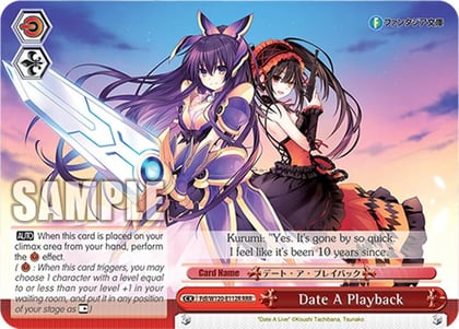 Date A Playback (RRR), Fujimi Fantasia Bunko Vol.2 Fdl/W120-E112R RRR