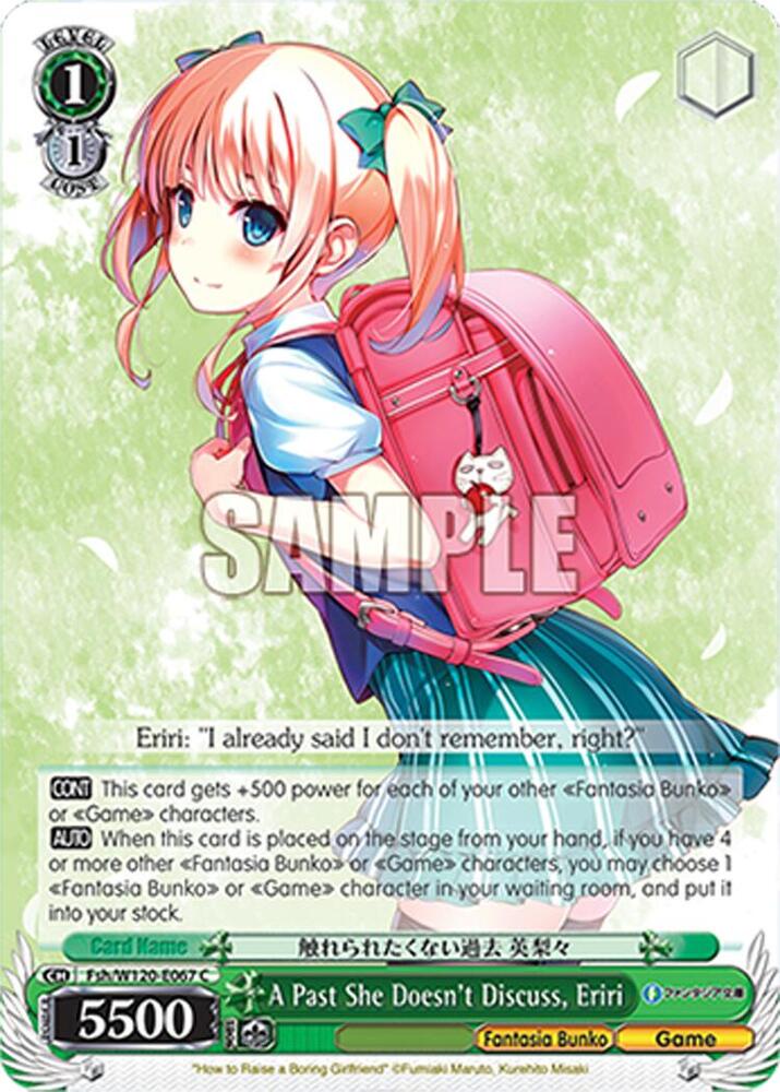A Past She Doesn't Discuss, Eriri, Fujimi Fantasia Bunko Vol.2 Fsh/W120-E067 C