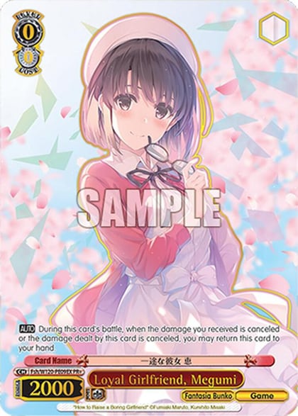 Loyal Girlfriend, Megumi (PR+), Fujimi Fantasia Bunko Vol.2 Fsh/W120-PE09EX PR+