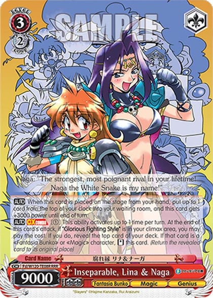 Inseparable, Lina & Naga, Fujimi Fantasia Bunko Vol.2 Fsl/W120-TE08 TD