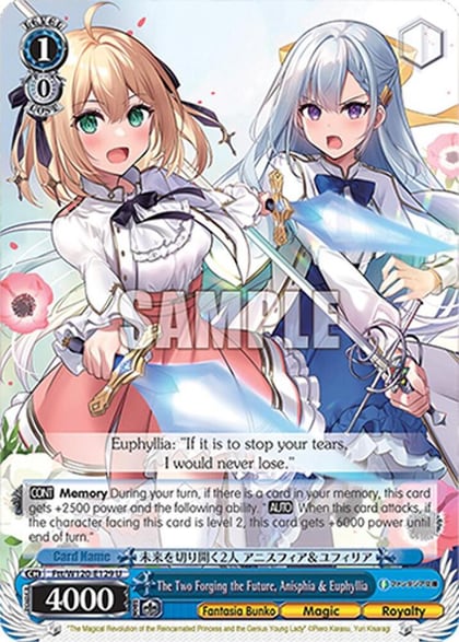The Two Forging the Future, Anisphia & Euphyllia, Fujimi Fantasia Bunko Vol.2 Ftt/W120-E129 U