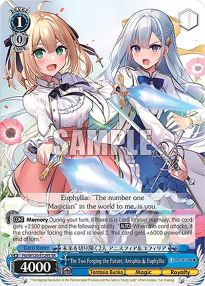 The Two Forging the Future, Anisphia & Euphyllia (SR), Fujimi Fantasia Bunko Vol.2 Ftt/W120-E129S SR