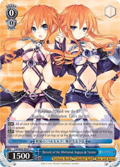 Berserk of the Whirlwind, Kaguya & Yuzuru, Fujimi Fantasia Bunko Fdl/W65-E091 C