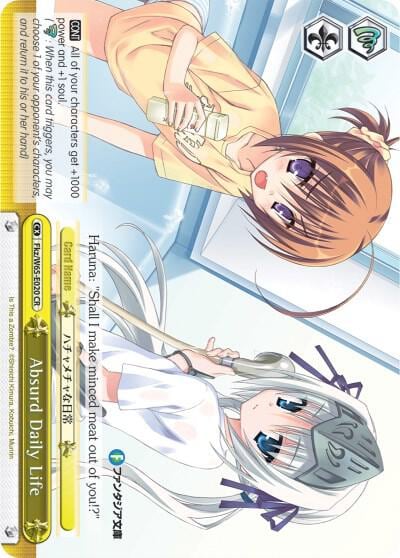 Absurd Daily Life, Fujimi Fantasia Bunko Fkz/W65-E020 CR